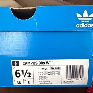 Adidas Campus 00s Women's Shoes - Black and Off White